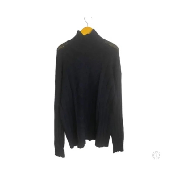 Armani Black Wool Turtleneck Sweater - Picture 1 of 5